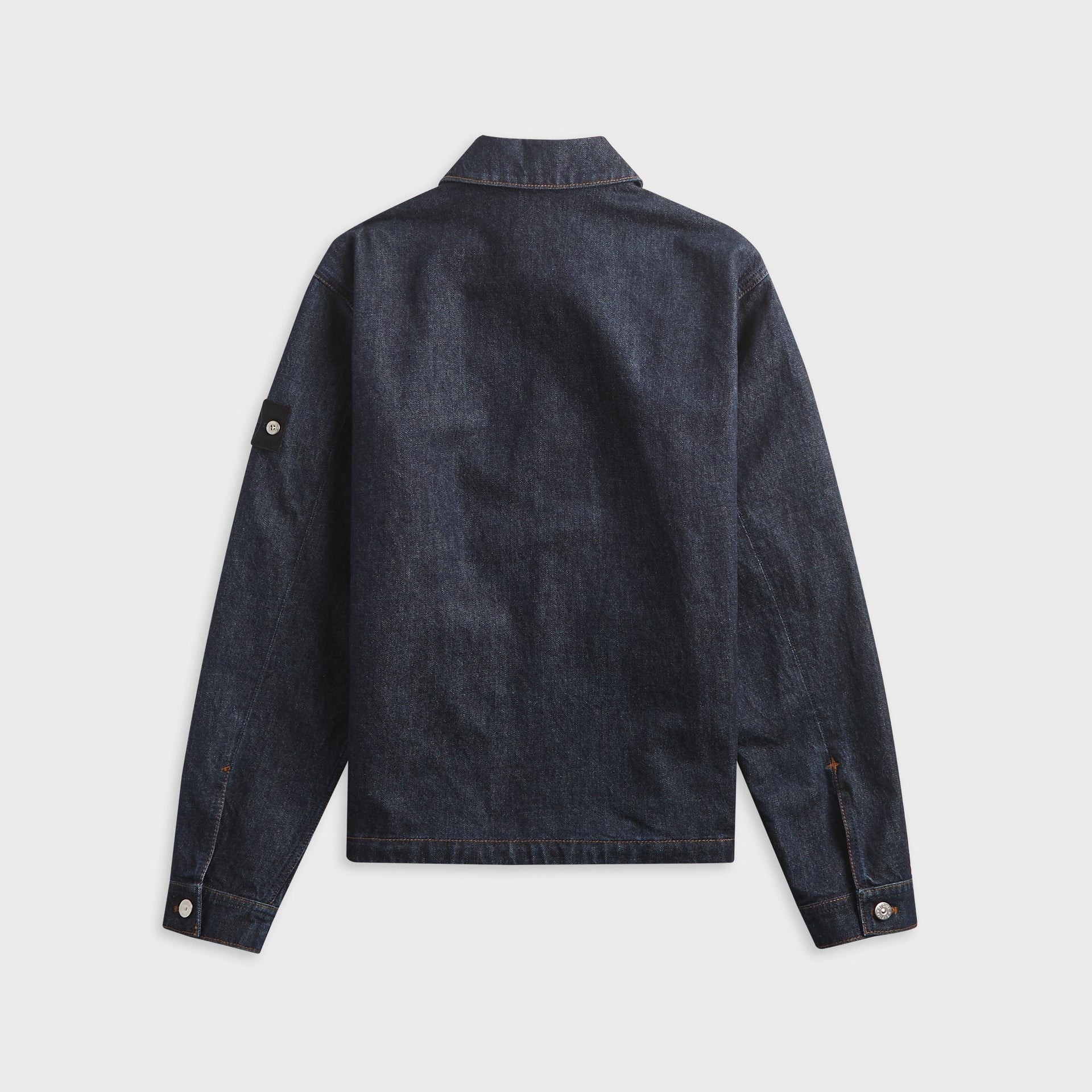 Stone Island Denim Rinsed Coach Jacket - Blue Rinse