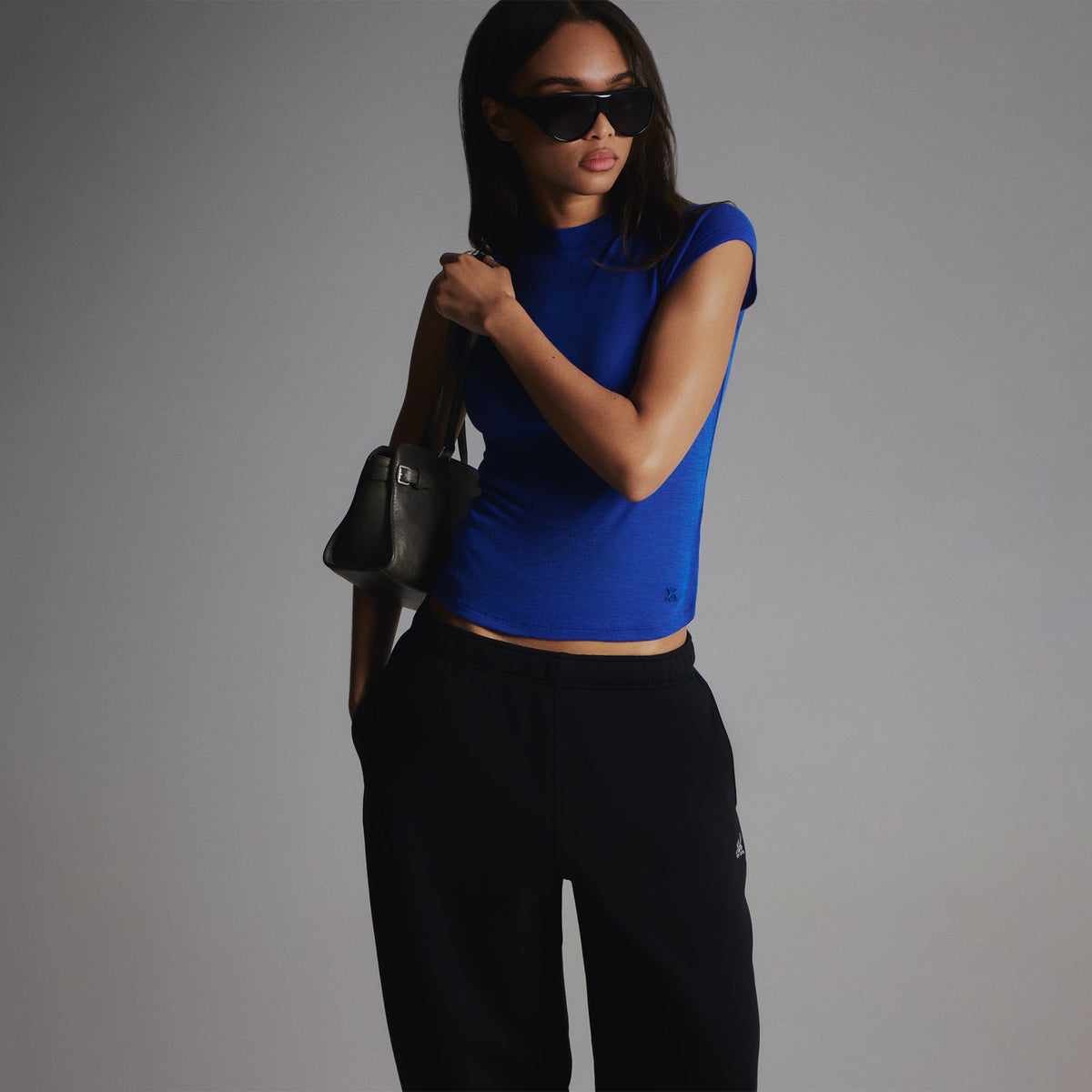 Kith Women Mulberry IV Wool Jersey Tee - Cyclone