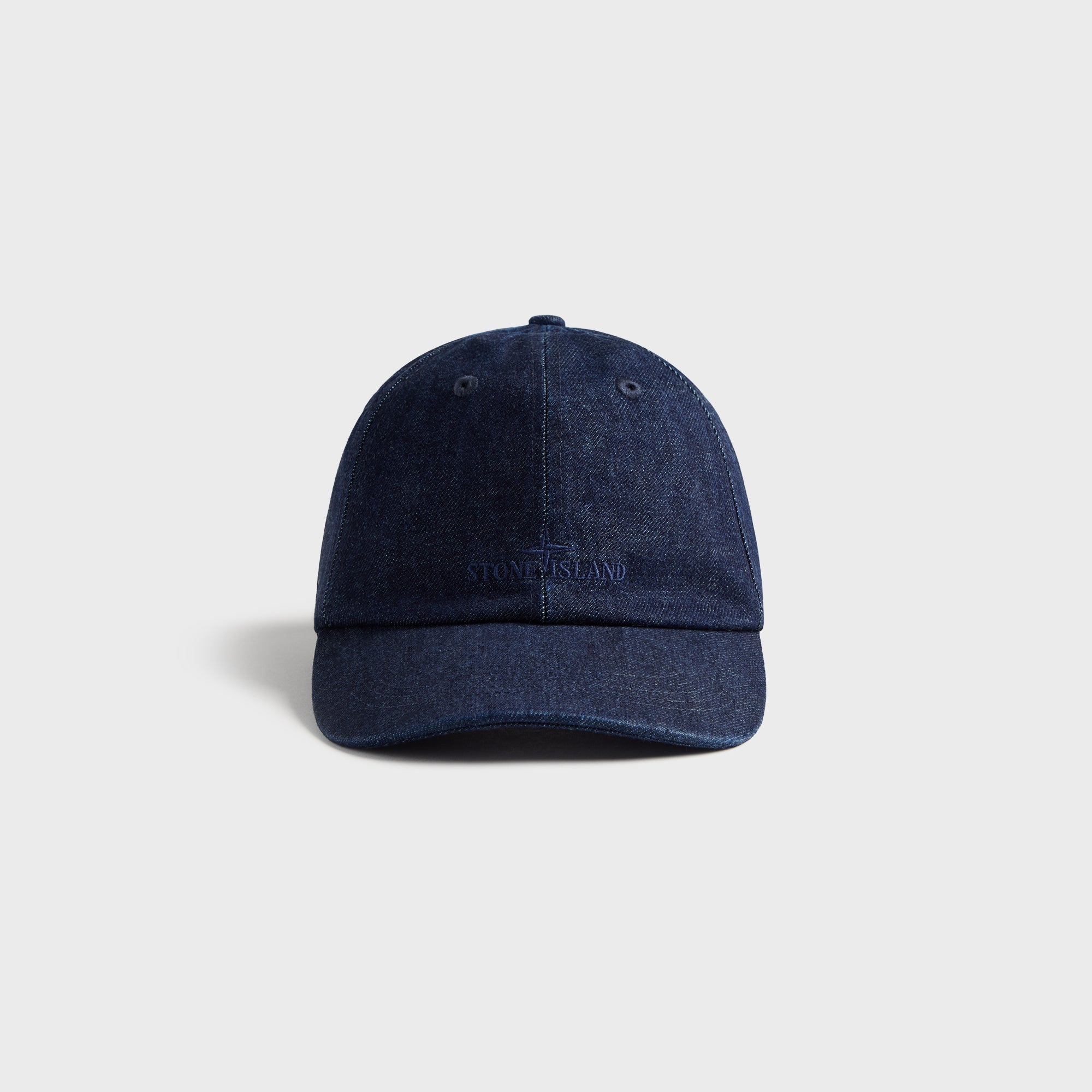 STONE  ベースボールキャップ ネイビー Stone Island Denim Research Baseball Cap - Blue Rinse – Kith Europe