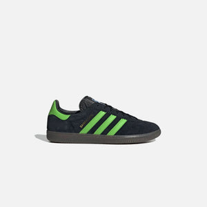 adidas Samba Deco SPZL - Core Black / Lucid Lime / Gum