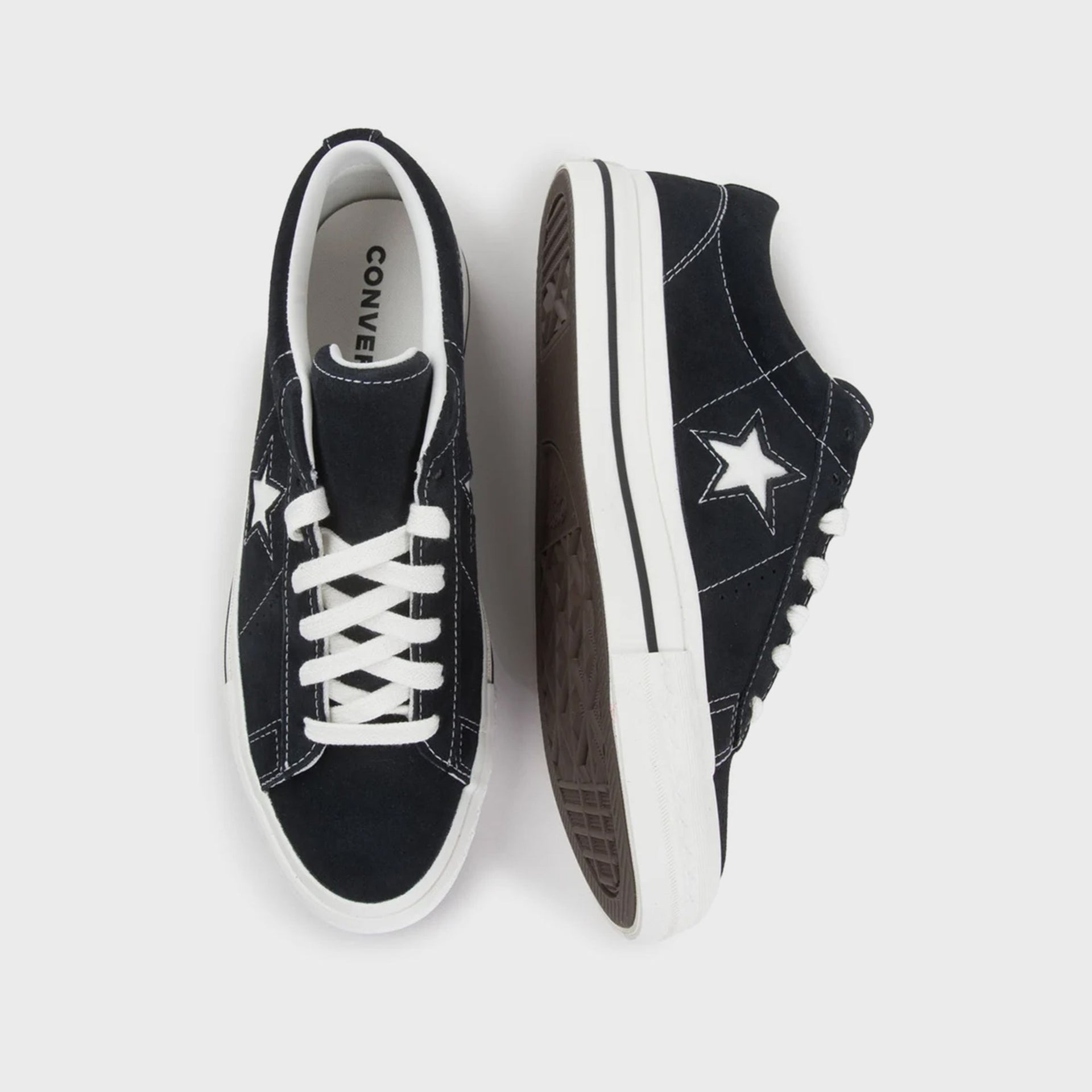 Converse One Star Pro Suede - Black / White