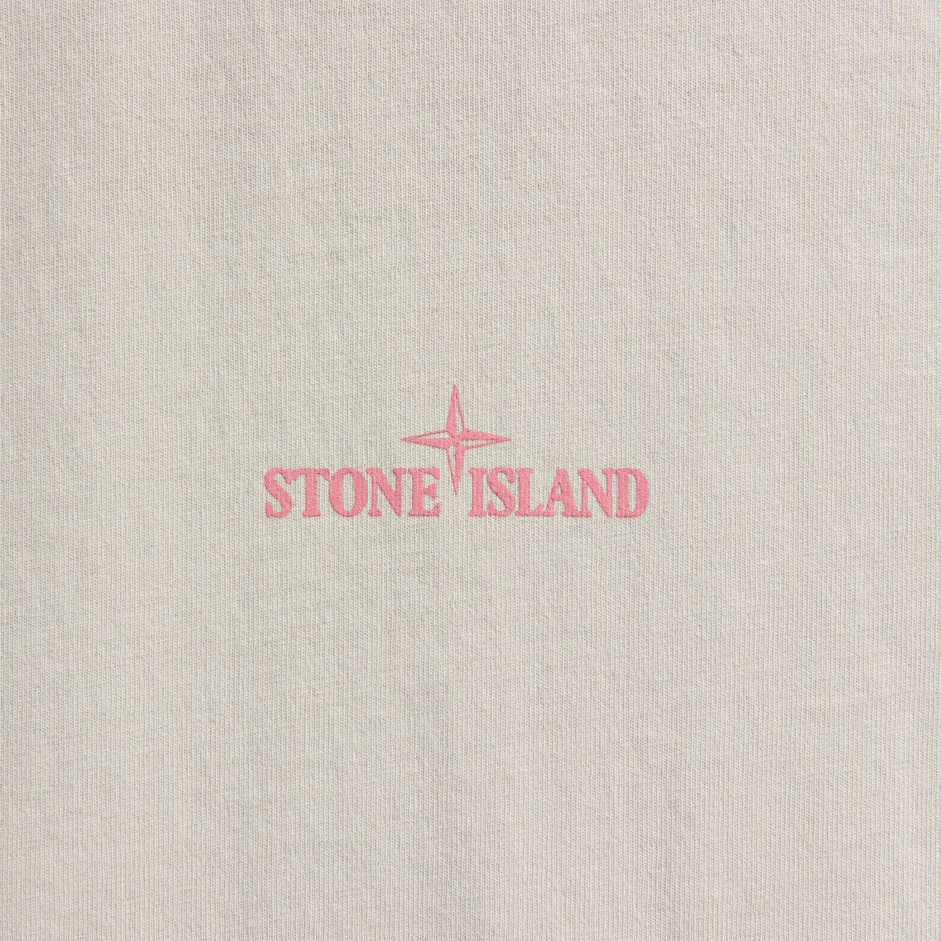 Stone Island Carlo Print Tee - Pearl Grey