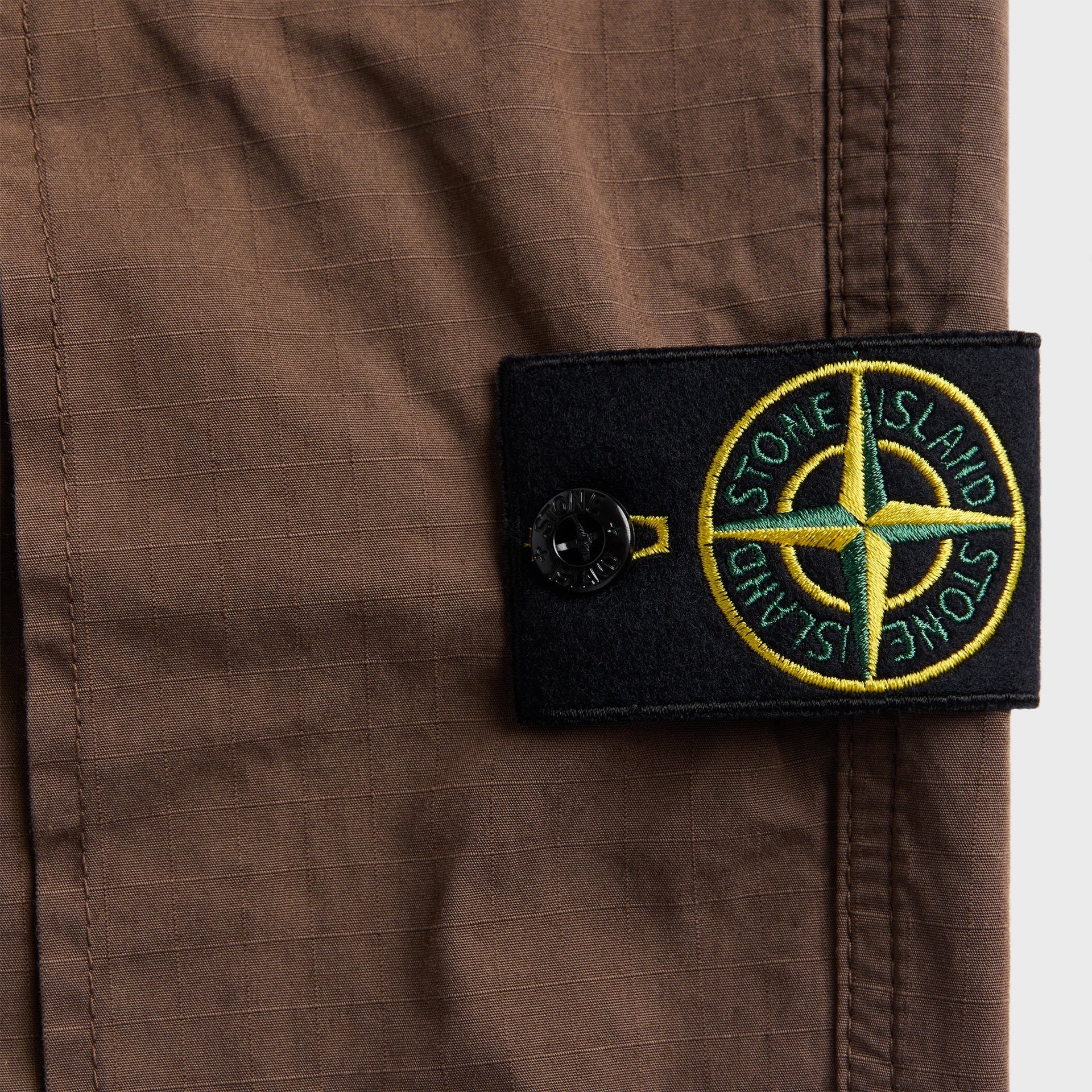 Stone Island Oragnic Cotton Cargo Pant - Umber