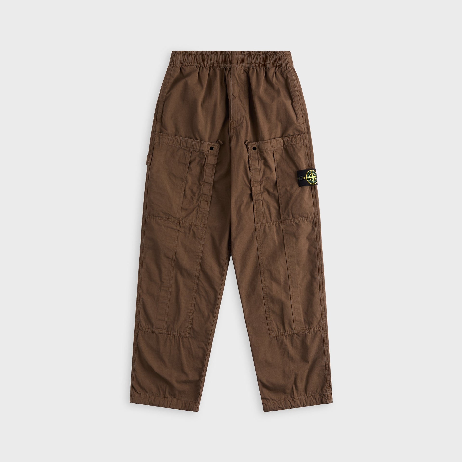 Stone Island Oragnic Cotton Cargo Pant - Umber