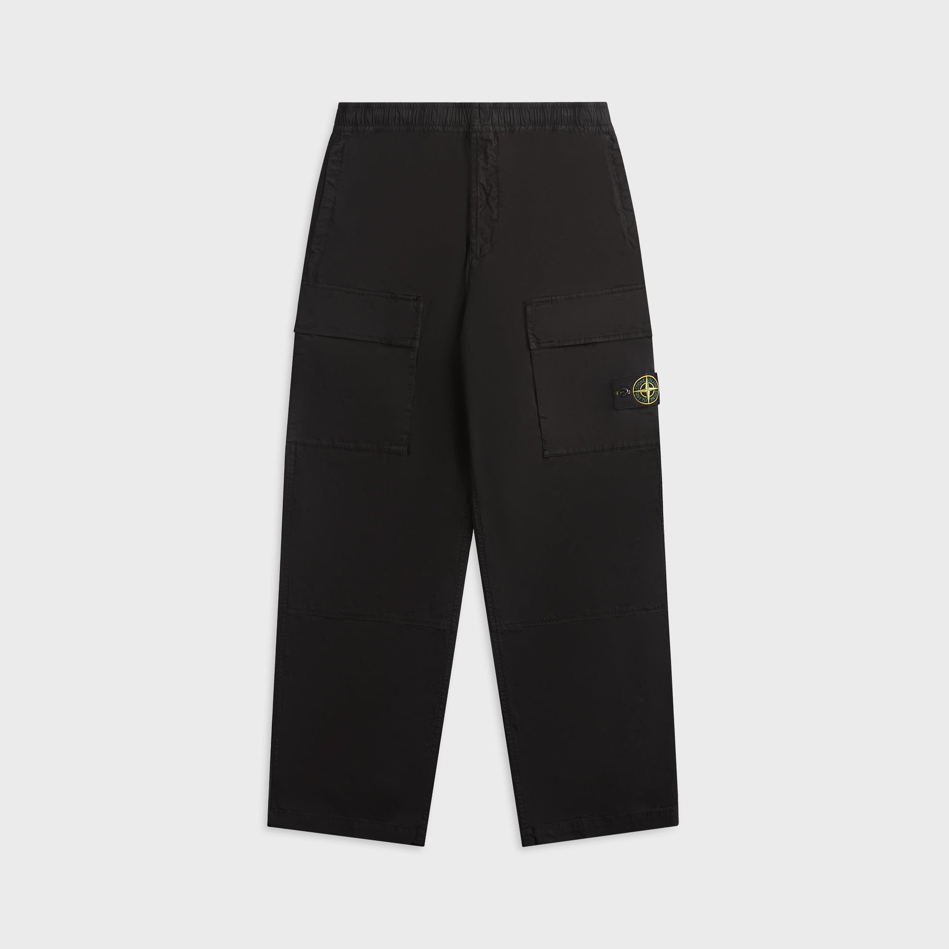 Stone Island Cargo Trousers - Black