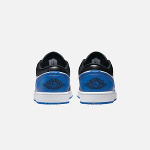 Nike Air Jordan 1 Low - White / Royal Blue / Black