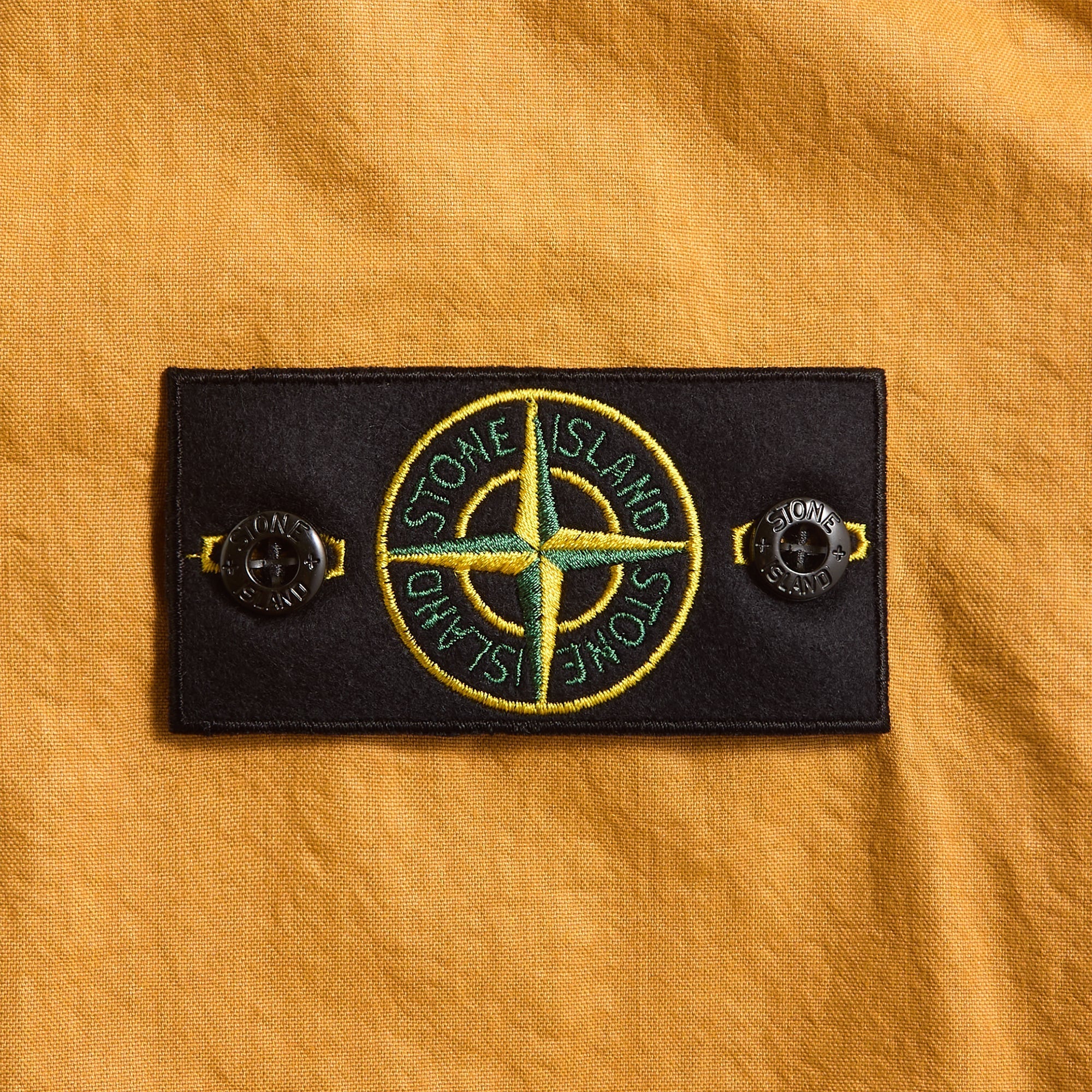 Stone Island Nylon Panama-TC Hooded Jacket - Mustard – Kith Europe