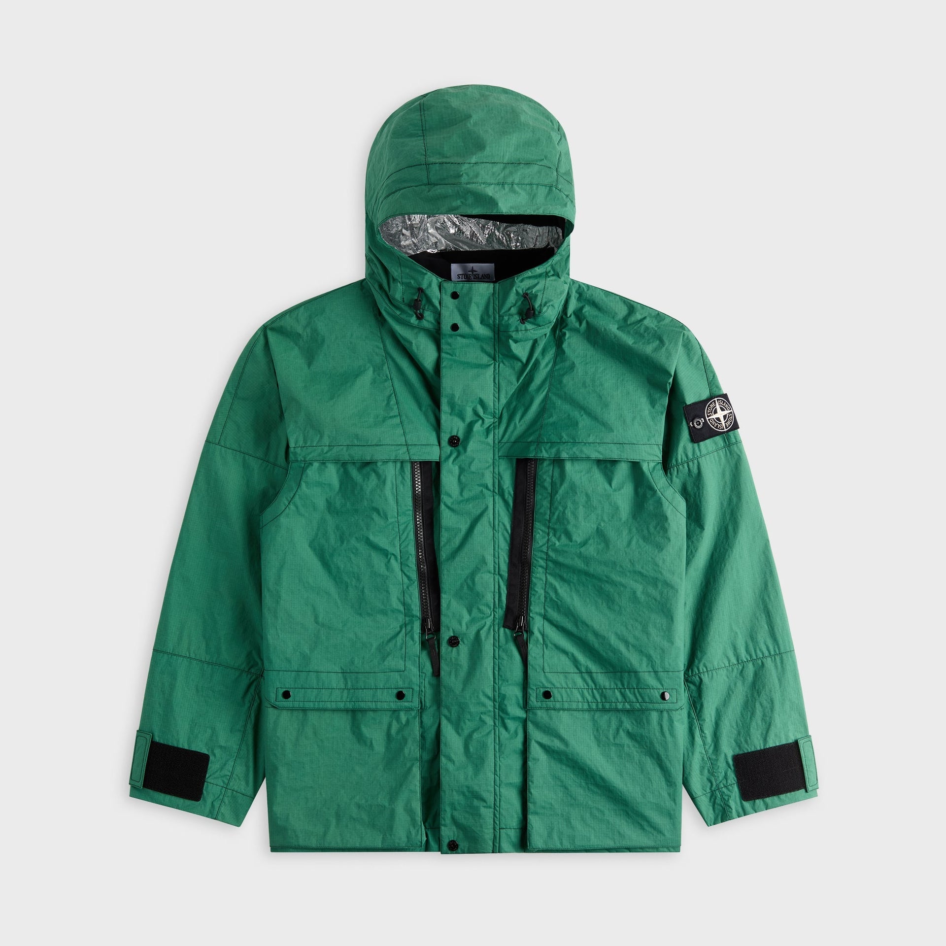 Stone Island Lamina Ripstop Heat Reactive Jacket - Malachite