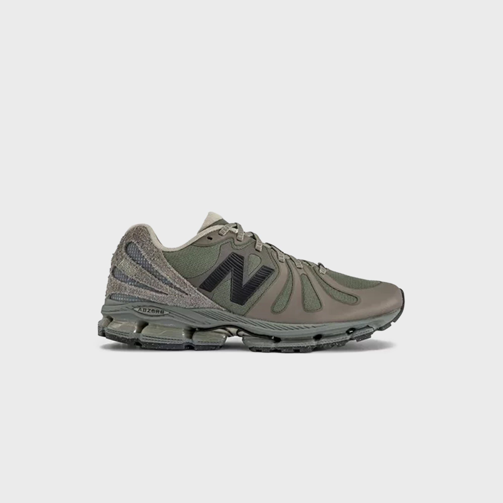 NEW BALANCE 990V1 WG1 28.0 kith オリーブ New Balance x Stone Island ABZORB 1890 - Deep Forest / Olive Green