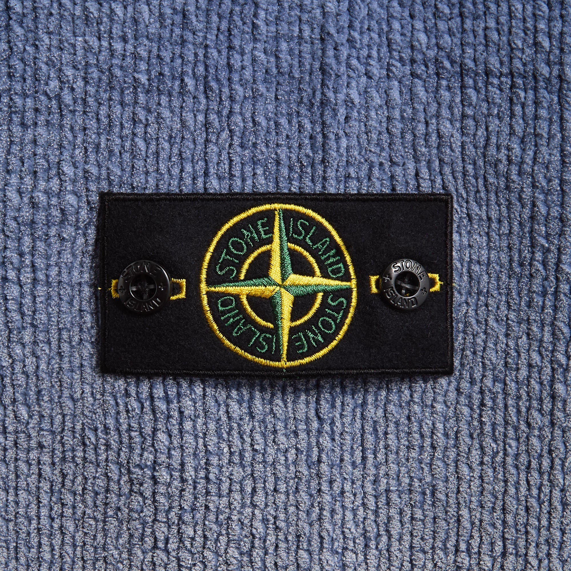 Stone Island Cotton Chenille Degradé Sweater - Dark Blue – Kith Europe