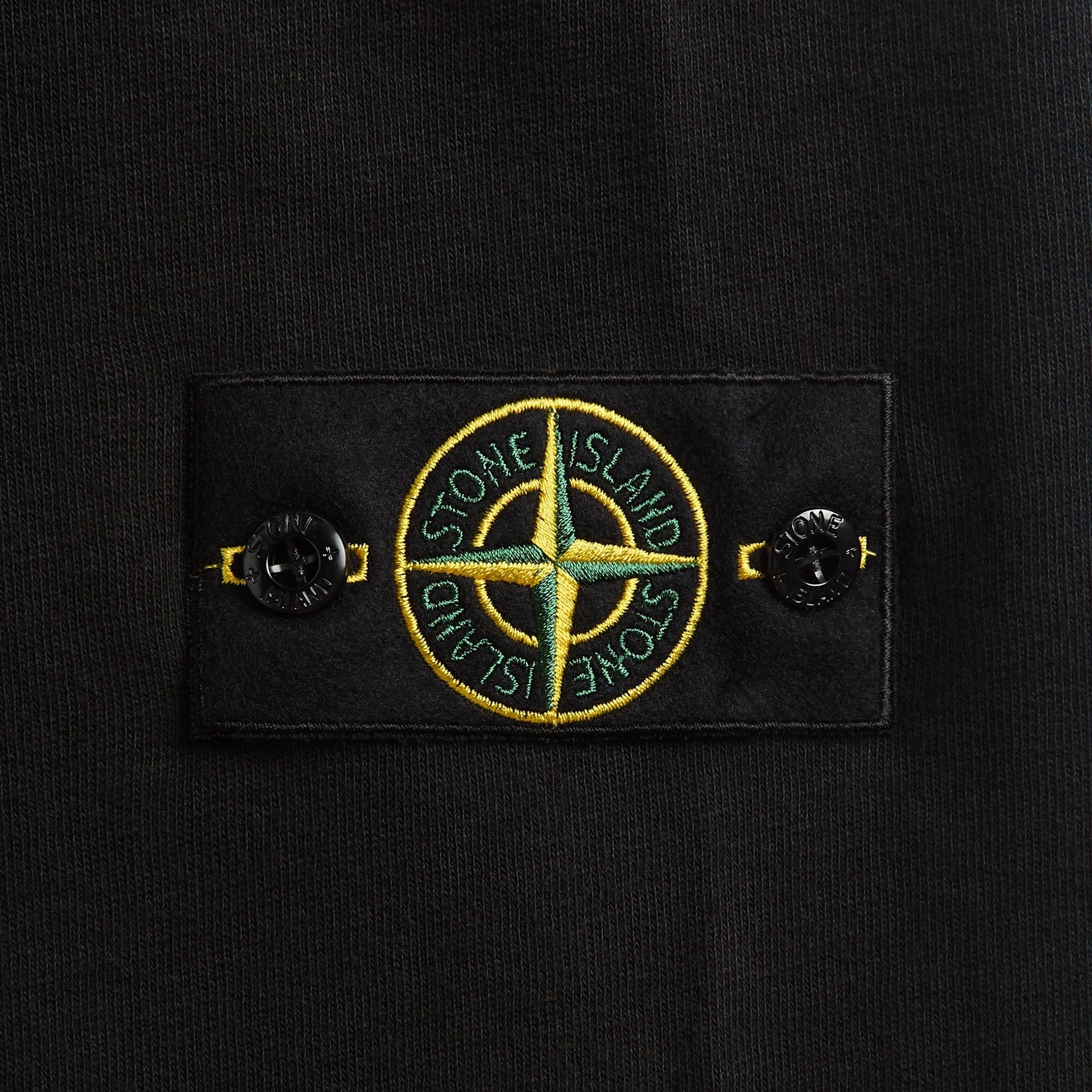 Stone Island Felpa Hoodie Sweater - Black