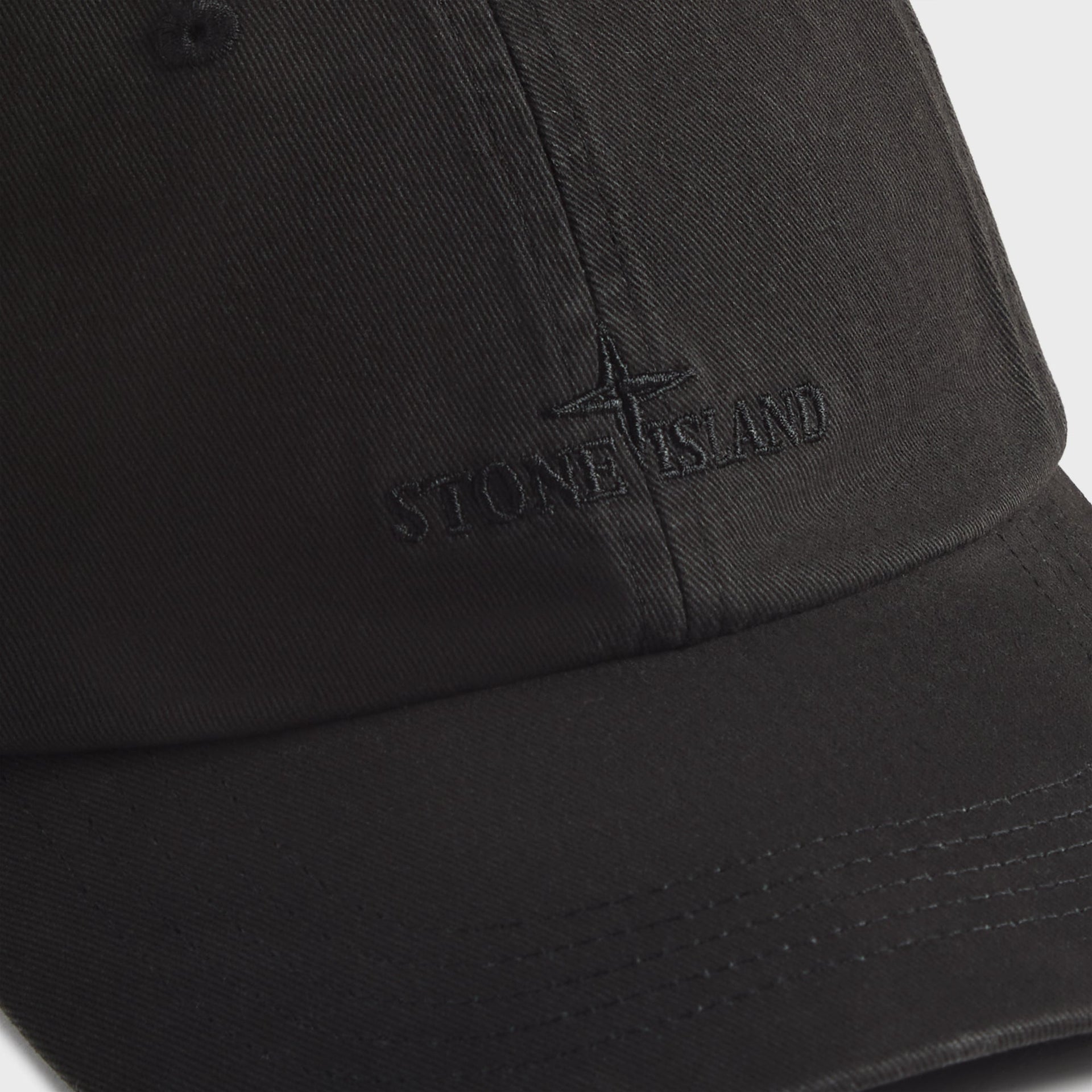 Stone Island Baseball Cap - Black