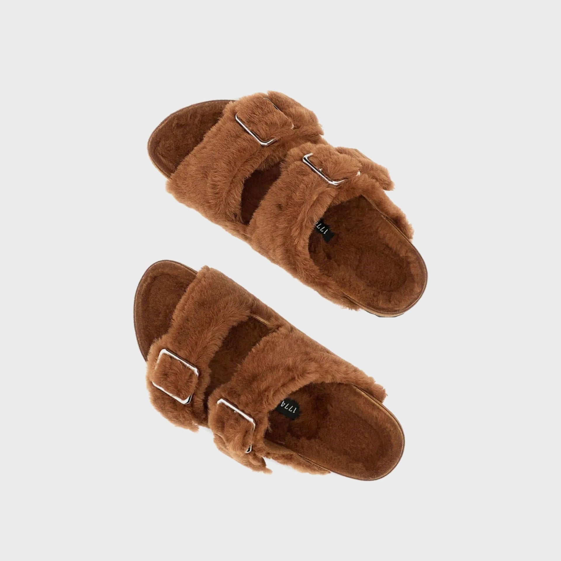 Birkenstock WMNS Arizona Shearling 1774 - Caramel
