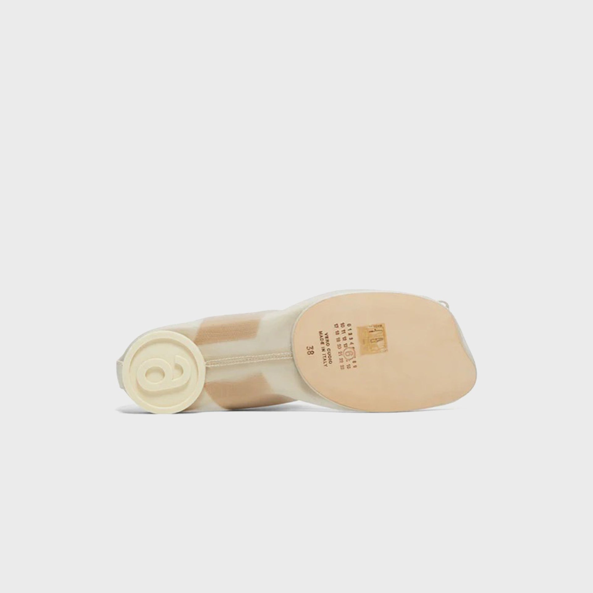 MM6 Maison Margiela WMNS Anatomic Numeric Ballerina - Bleached Sand