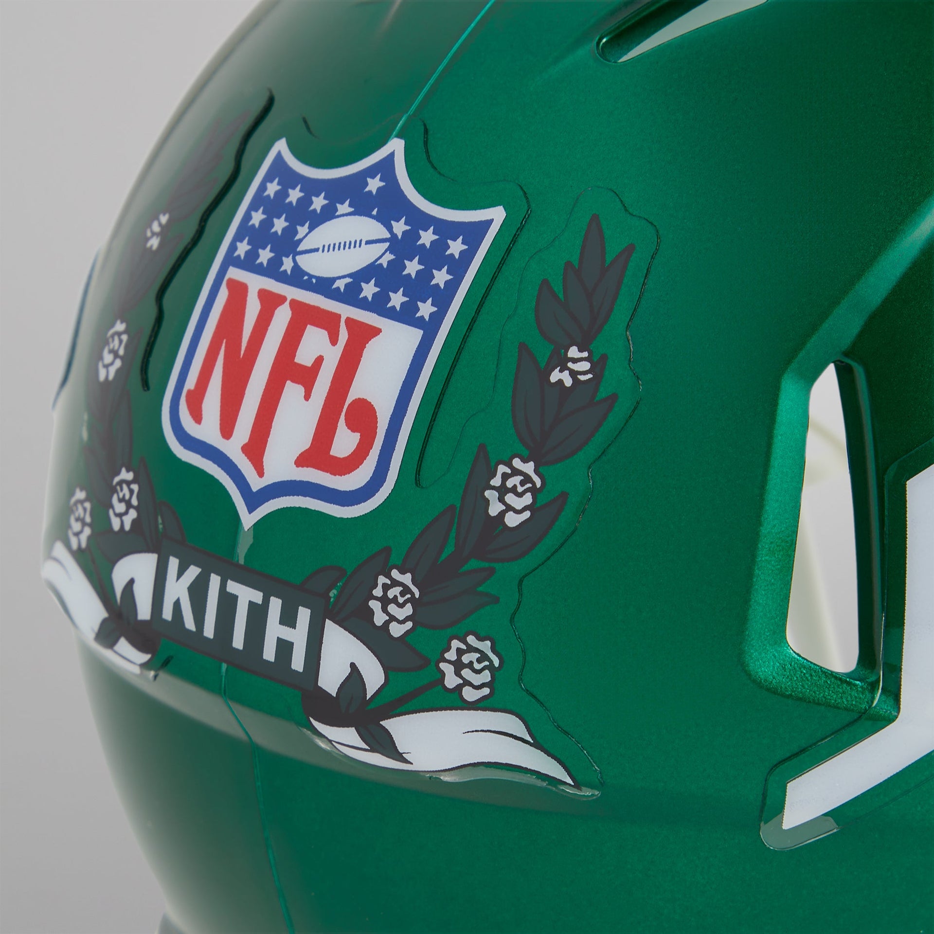 Kith for the NFL: Riddell Jets Speed Mini Helmet