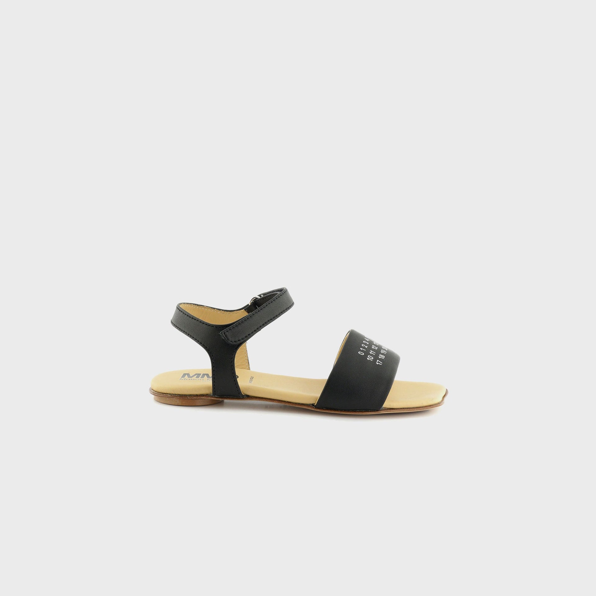 MM6 Maison Margiela PS Anatomic Sandals - Black / Beige