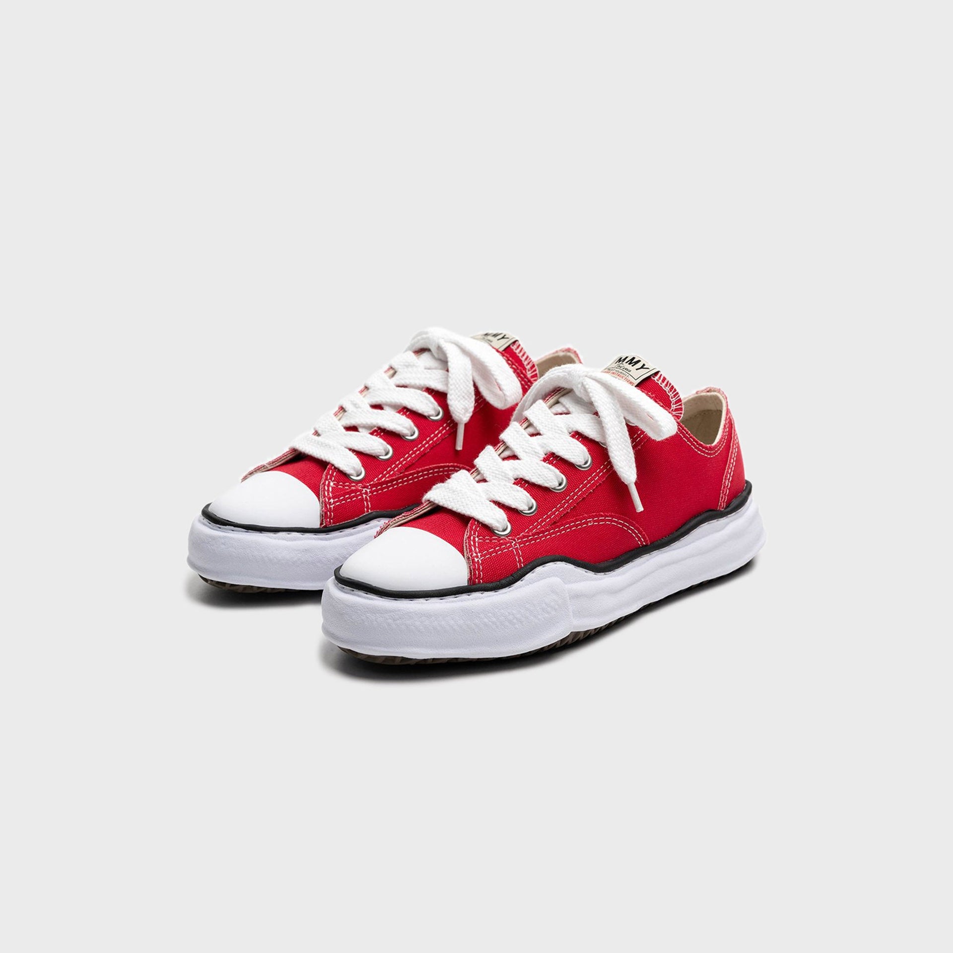 Mihara Yasuhiro Peterson OG Sole Canvas Low Top - Red