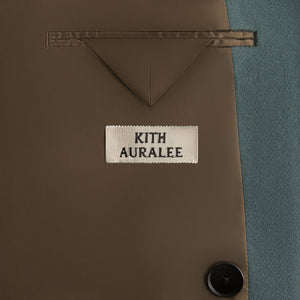 Kith 101 for Auralee Melton Chesterfield Coat - Balsam Green PH