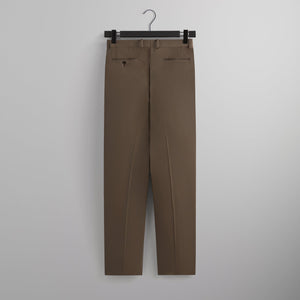 Kith 101 for Auralee Light Wool Max Gabardine Slacks - Major Brown