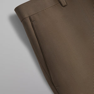 Kith 101 for Auralee Light Wool Max Gabardine Slacks - Major Brown