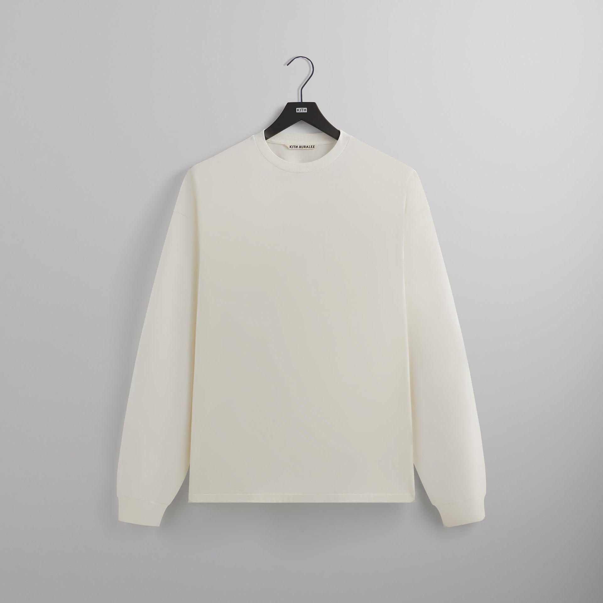 Kith 101 for Auralee Luster Plaiting Long Sleeve Tee - Tofu PH