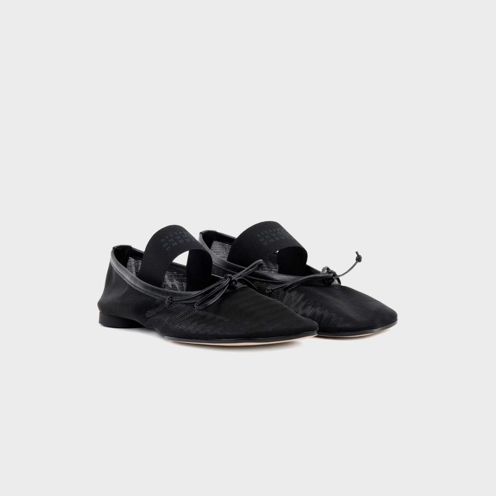 MM6 Maison Margiela WMNS Anatomic Numeric Ballerina - Black
