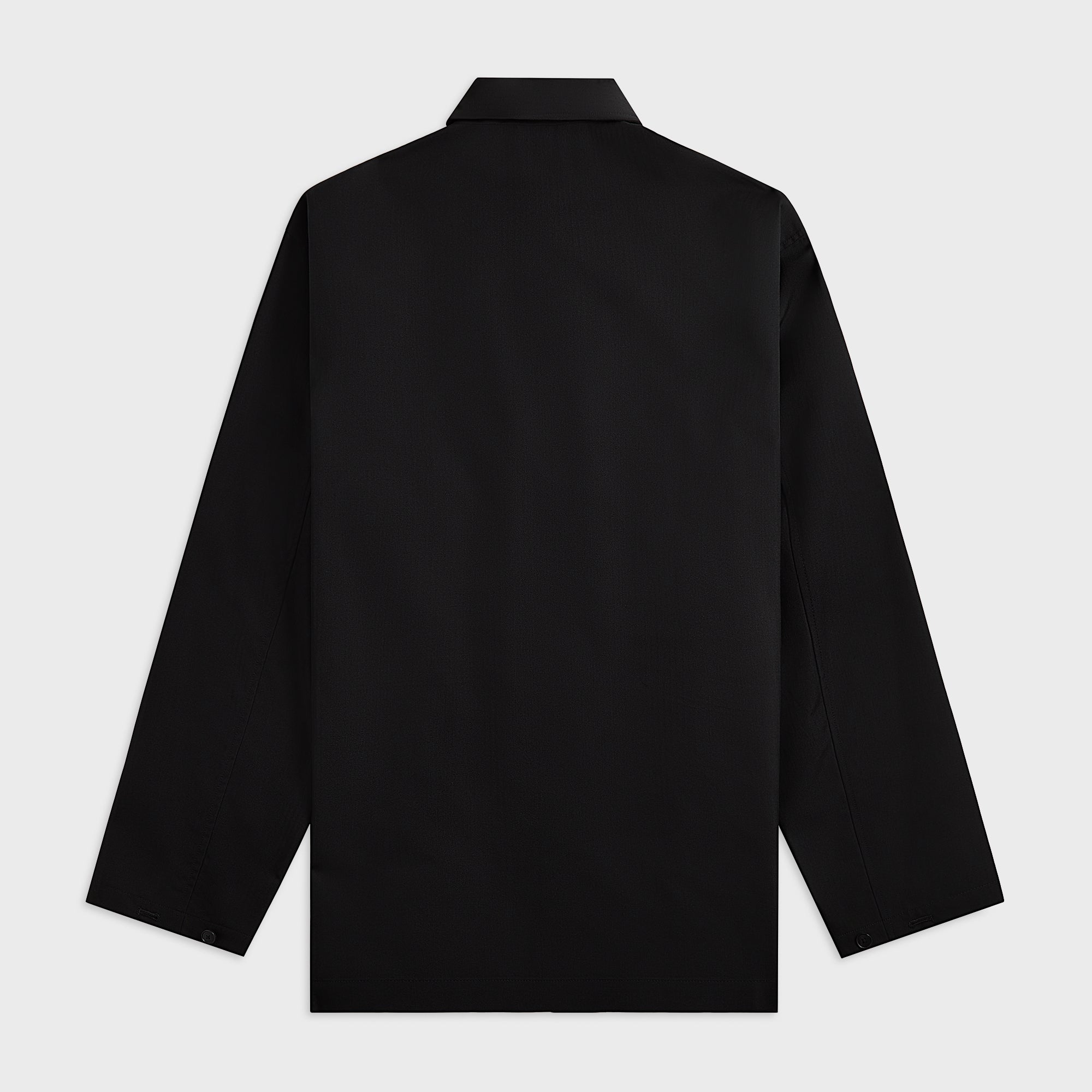 Auralee Wool Herringbone Over Shirt - Black – Kith Europe