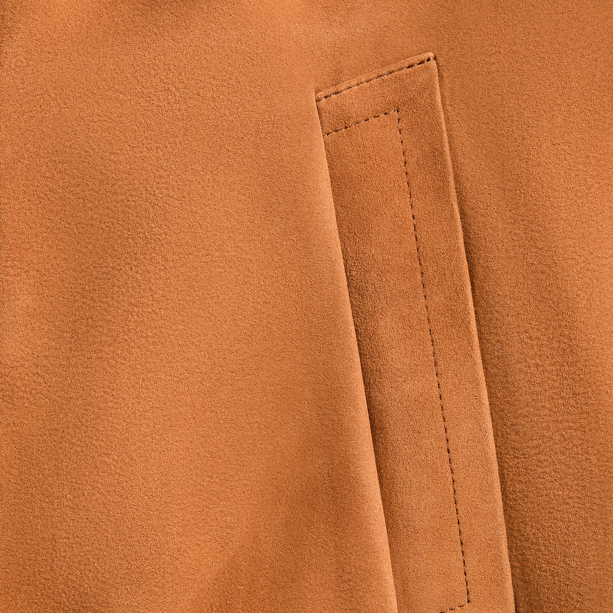 Auralee Lamb Suede Zip Blouson - Camel – Kith