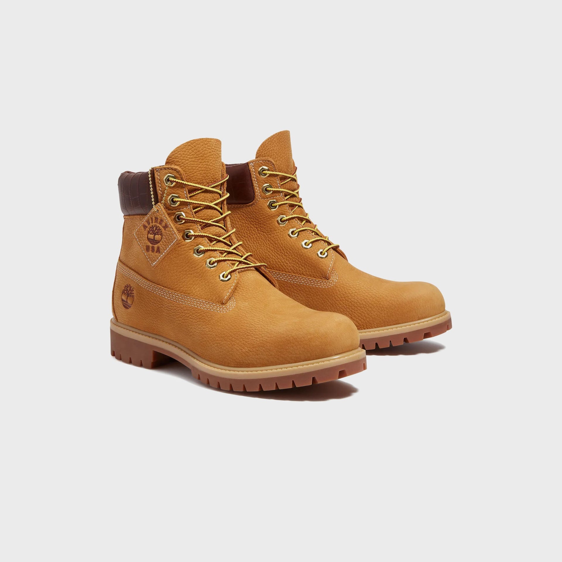 Timberland x Avirex 6-Inch Lace Waterproof Boot - Wheat