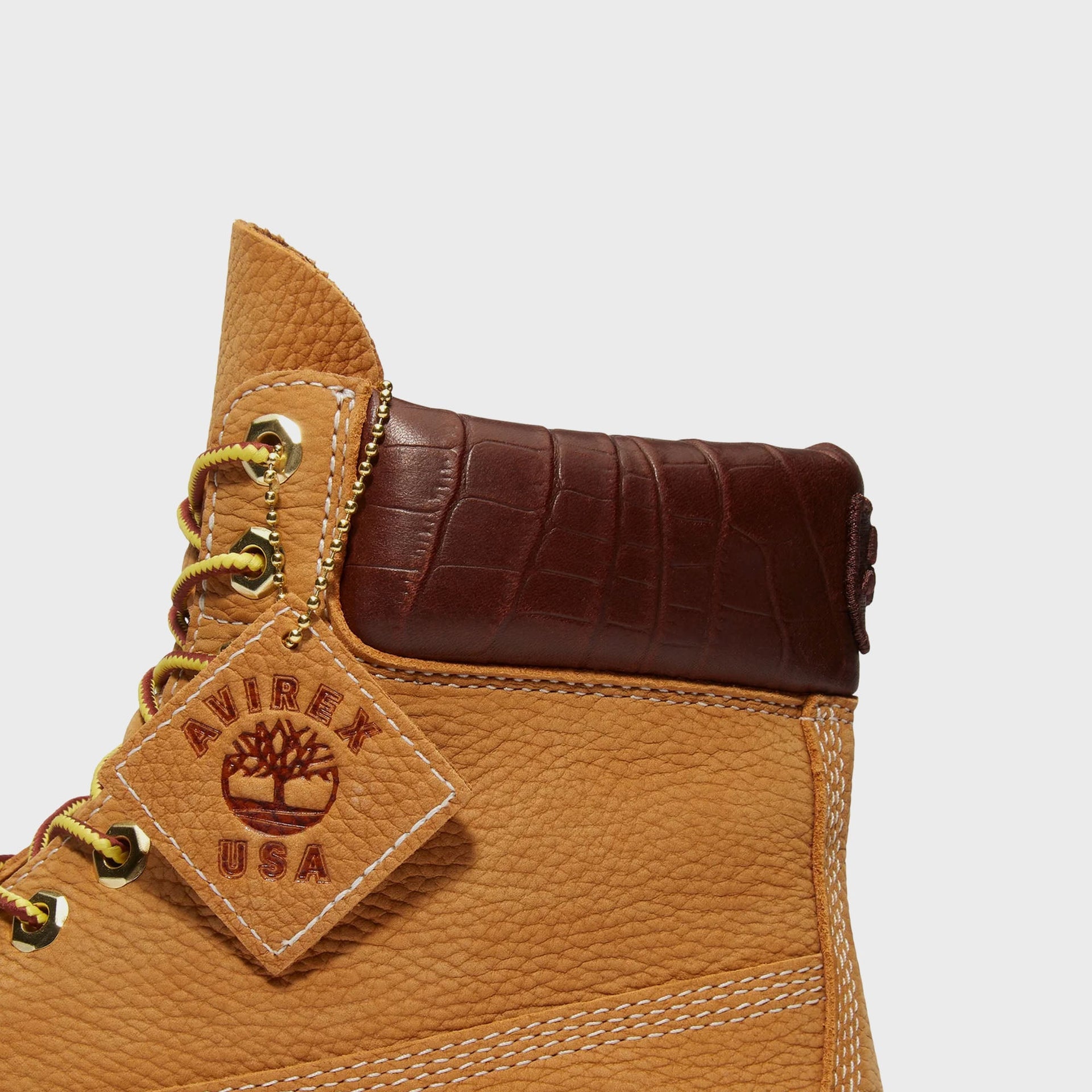 Timberland x Avirex 6-Inch Lace Waterproof Boot - Wheat