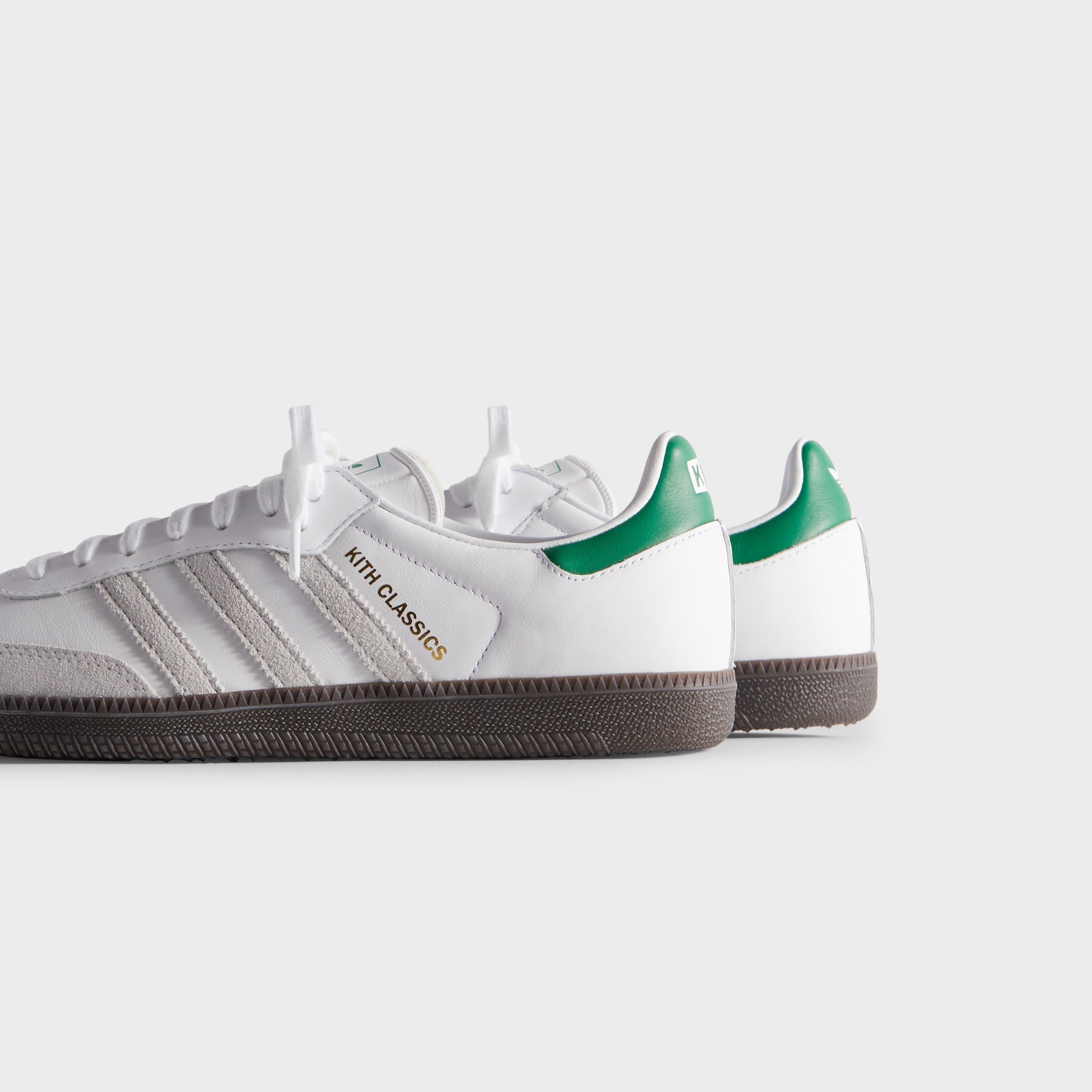 KITH×adidas Originals Samba White/Green Kith Classics for adidas Originals Samba OG - White / Green – Kith