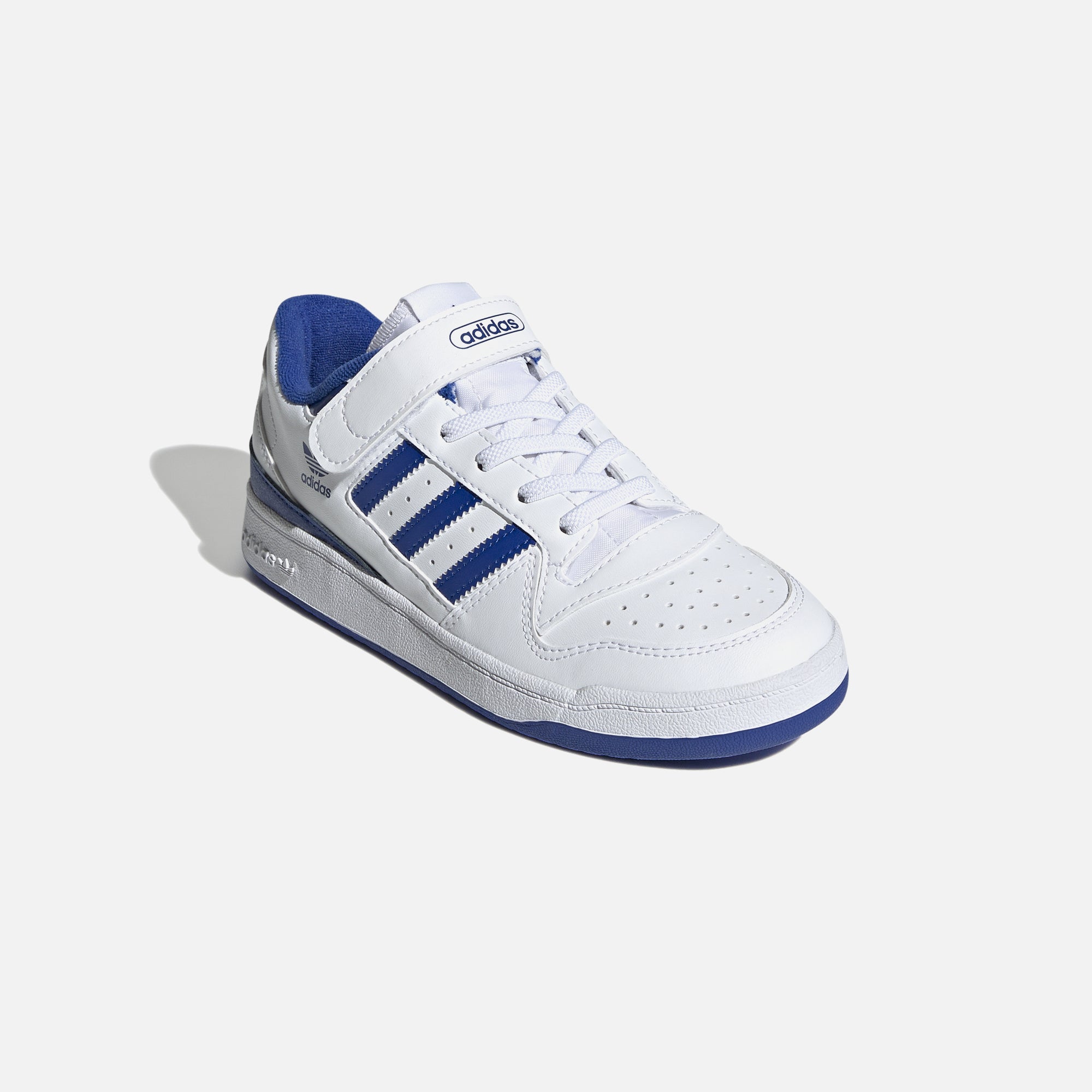 adidas Originals Forum Low - Cloud White / Royal Blue – Kith