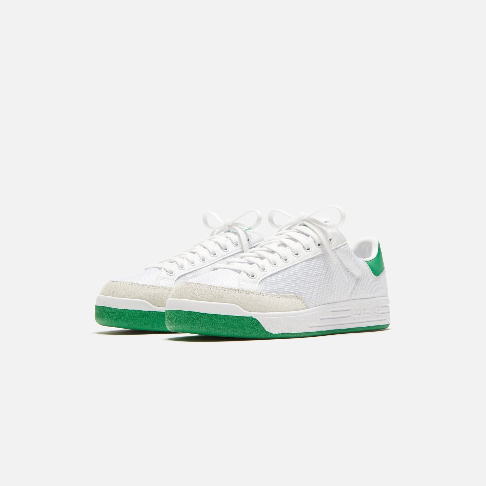 adidas Rod Laver - White / White / Green