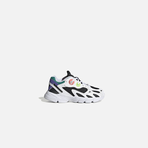 adidas Cribs Astir - Cloud White / Core Black / Acid Red