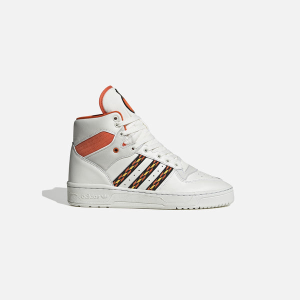 adidas Rivalry High - Cloud White / Semi Impact Orange / Crystal