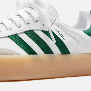 adidas WMNS Samba - White / Collegiate Green / White