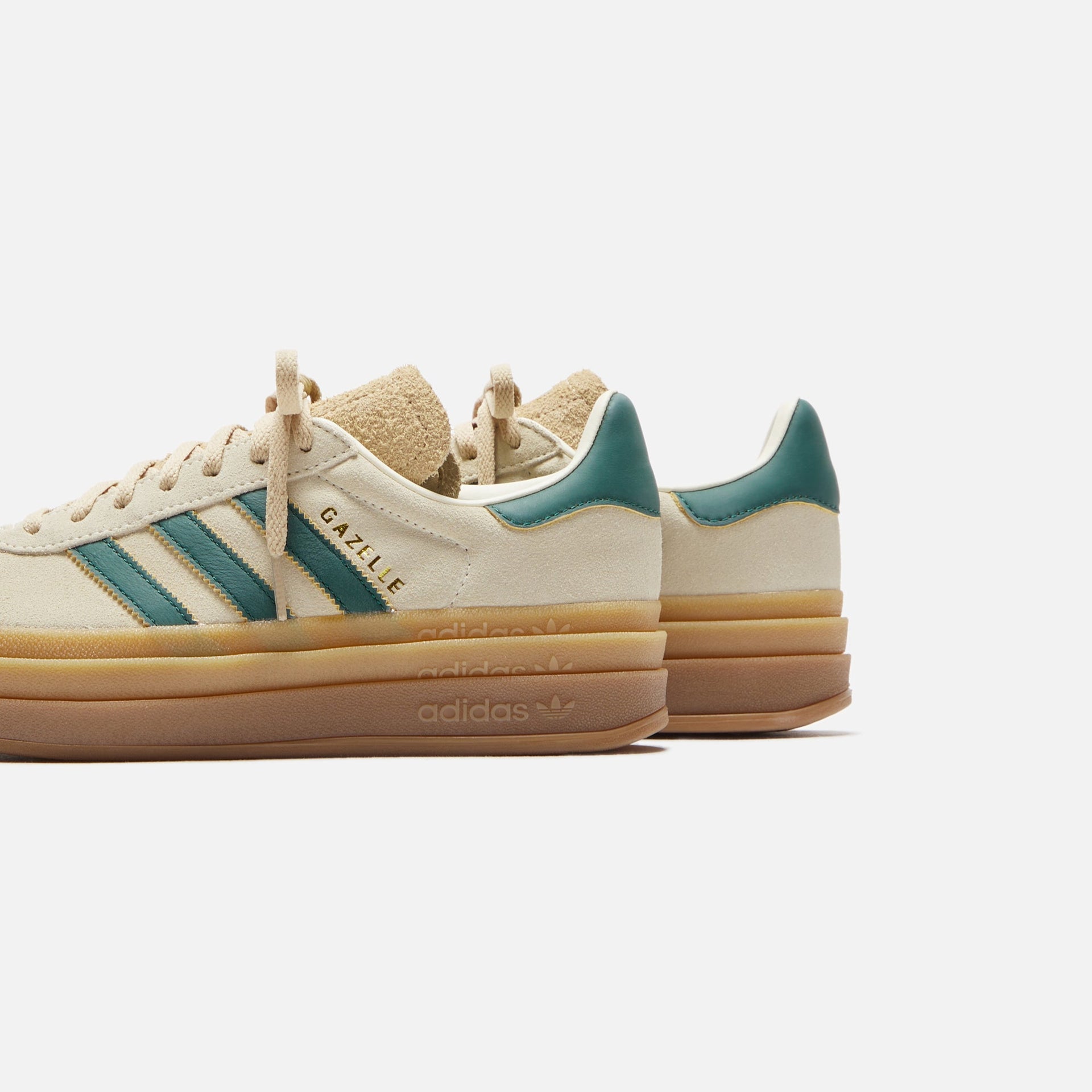 adidas Originals WMNS Gazelle Bold - Cream White / Collegiate Green / Magic