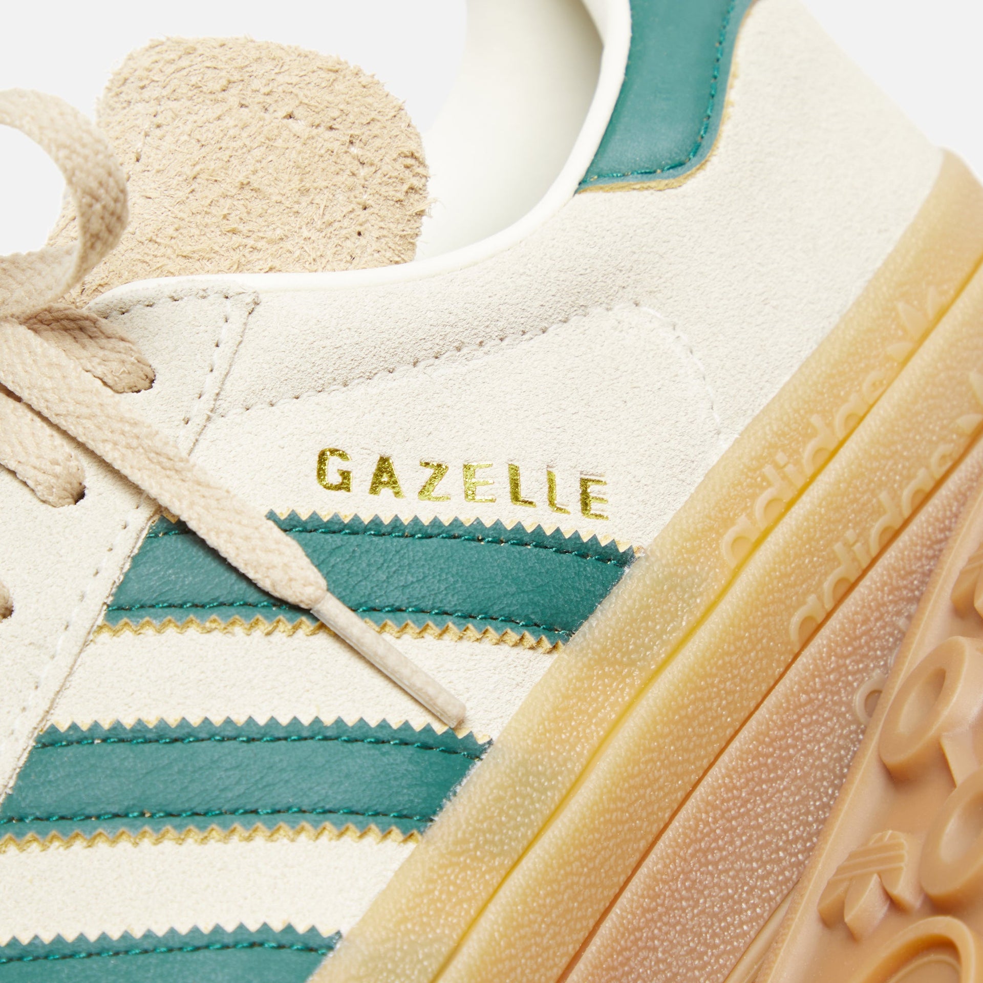 adidas Originals WMNS Gazelle Bold - Cream White / Collegiate Green / Magic
