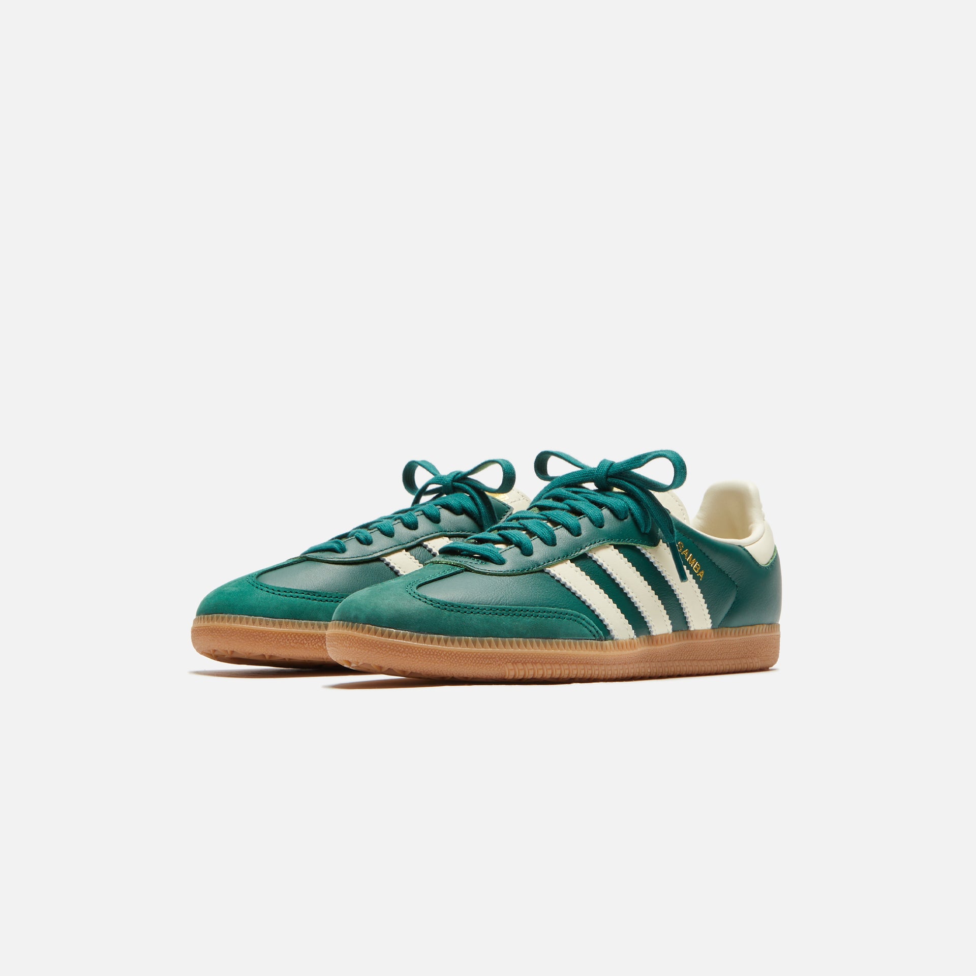 adidas WMNS Samba OG - Collegiate Green / Cream White / Gold Metal