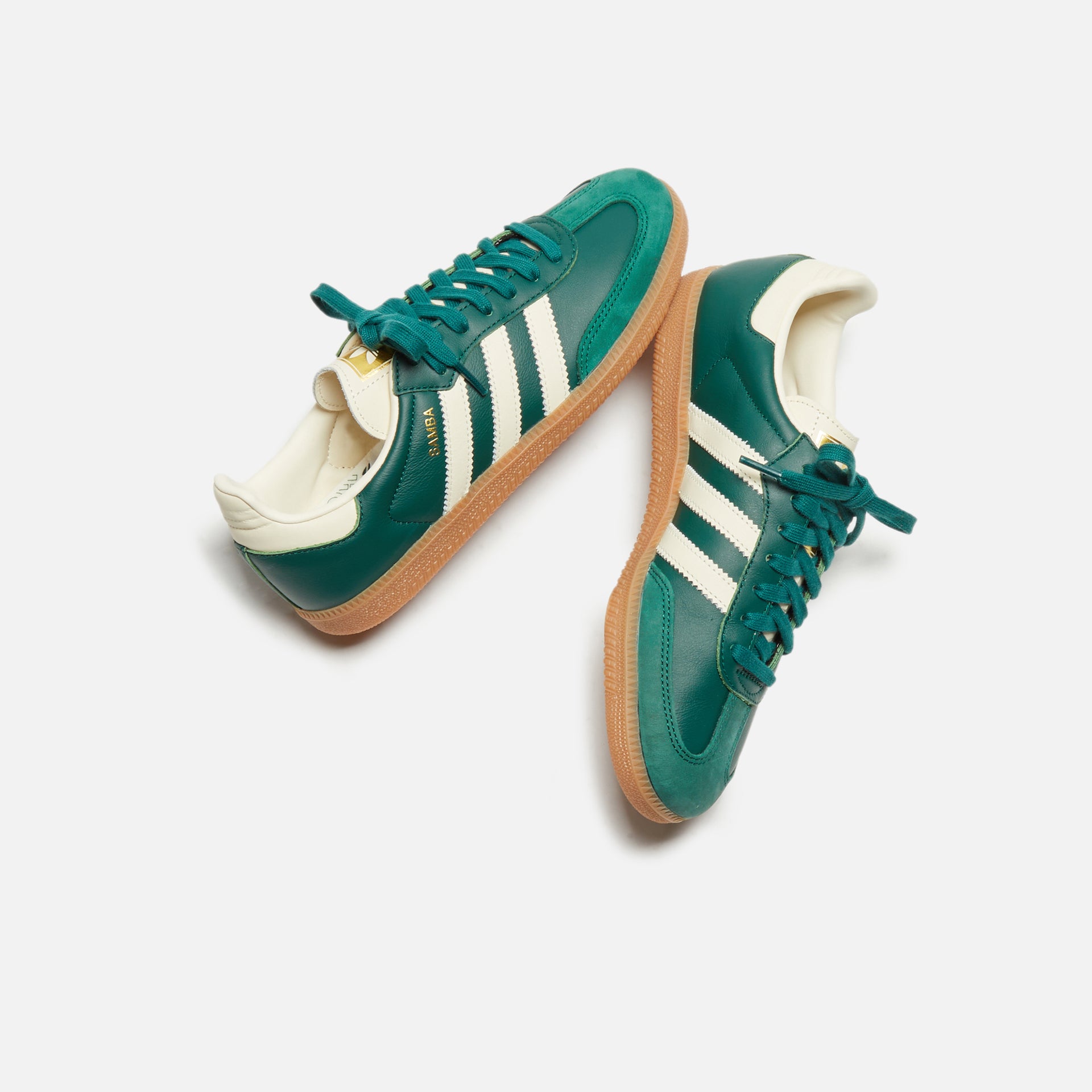 adidas WMNS Samba OG - Collegiate Green / Cream White / Gold Metal