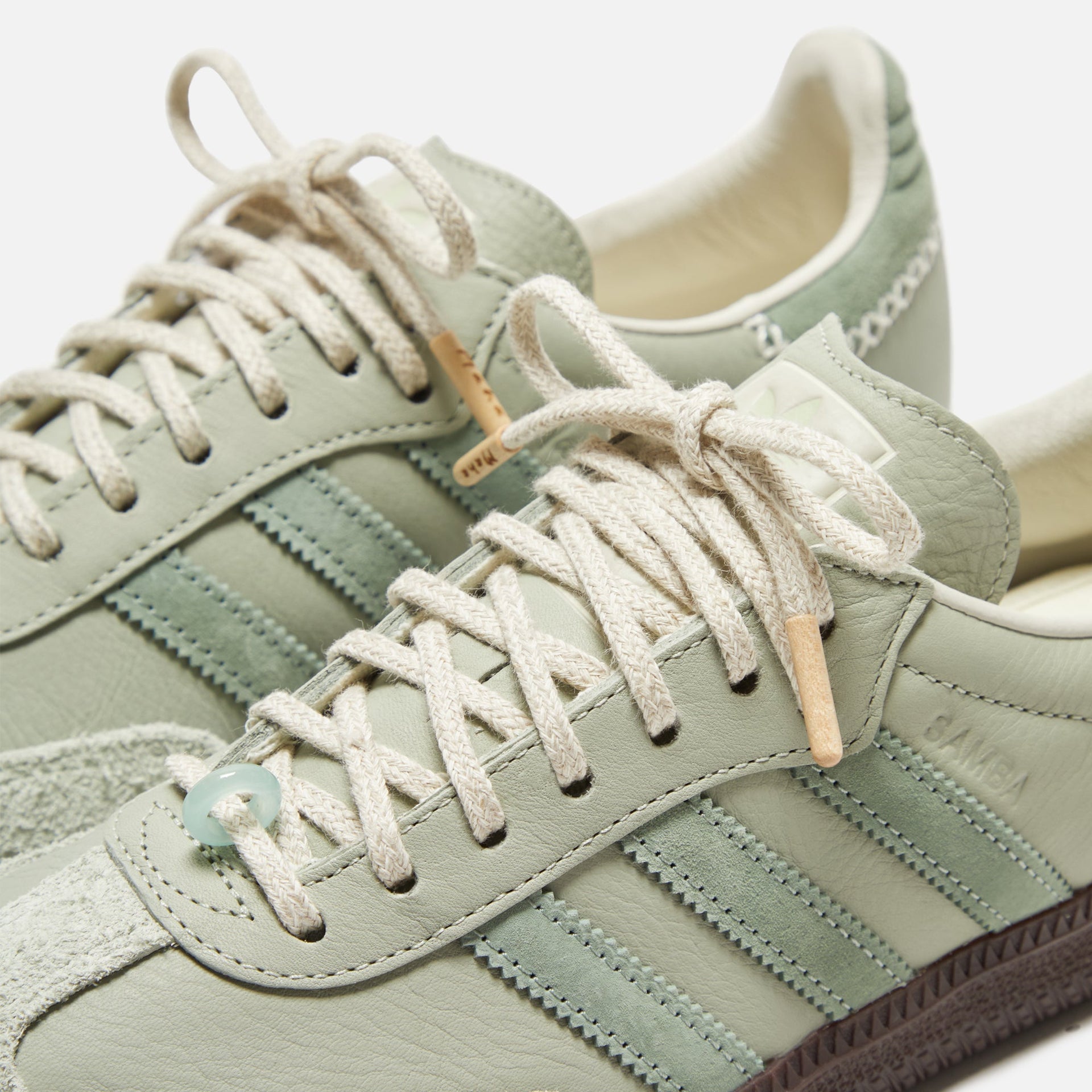 adidas for Maha Samba OG - Halo Green / Silver Green / Off White