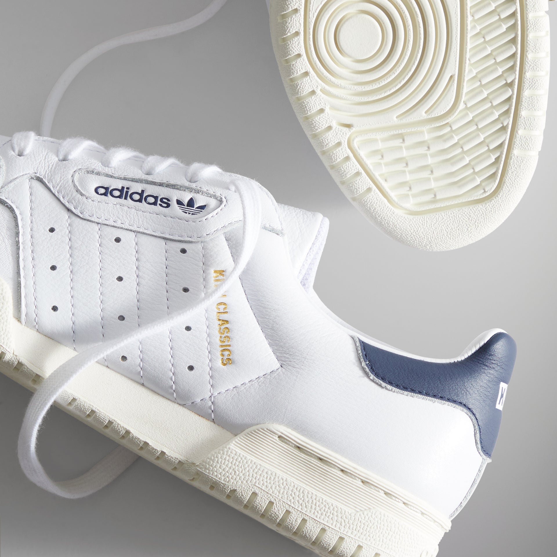 Kith Classics for adidas Originals Powerphase - White / Collegiate Navy / Off-White