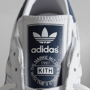 Lav en snemand Manifest stak Kith Classics for adidas Originals Handball Top - White / Collegiate N –  Kith Europe