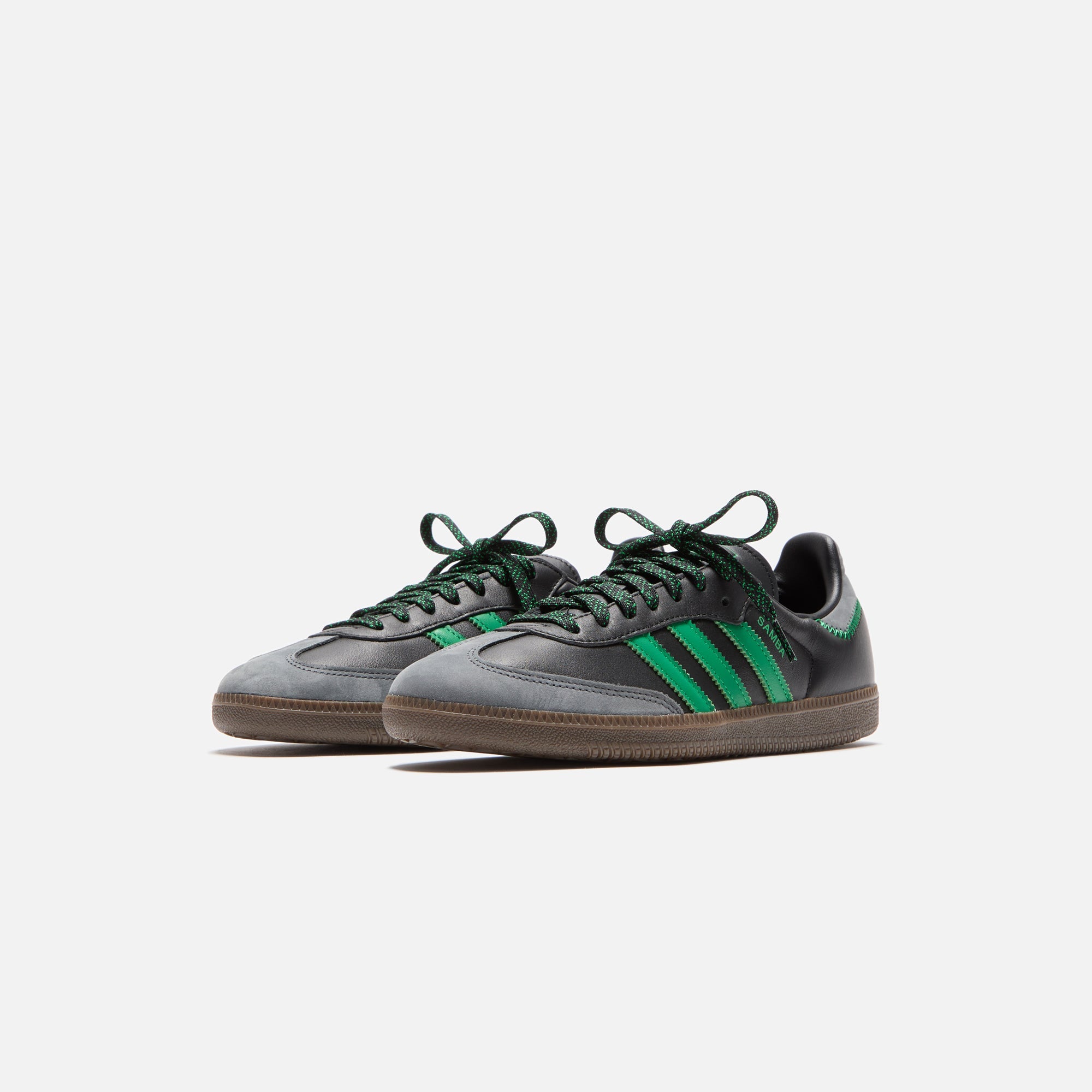 ★adidas★ Samba OG Black Green adidas Samba Og Womens Fashion Sneakers in Black Green | eBay