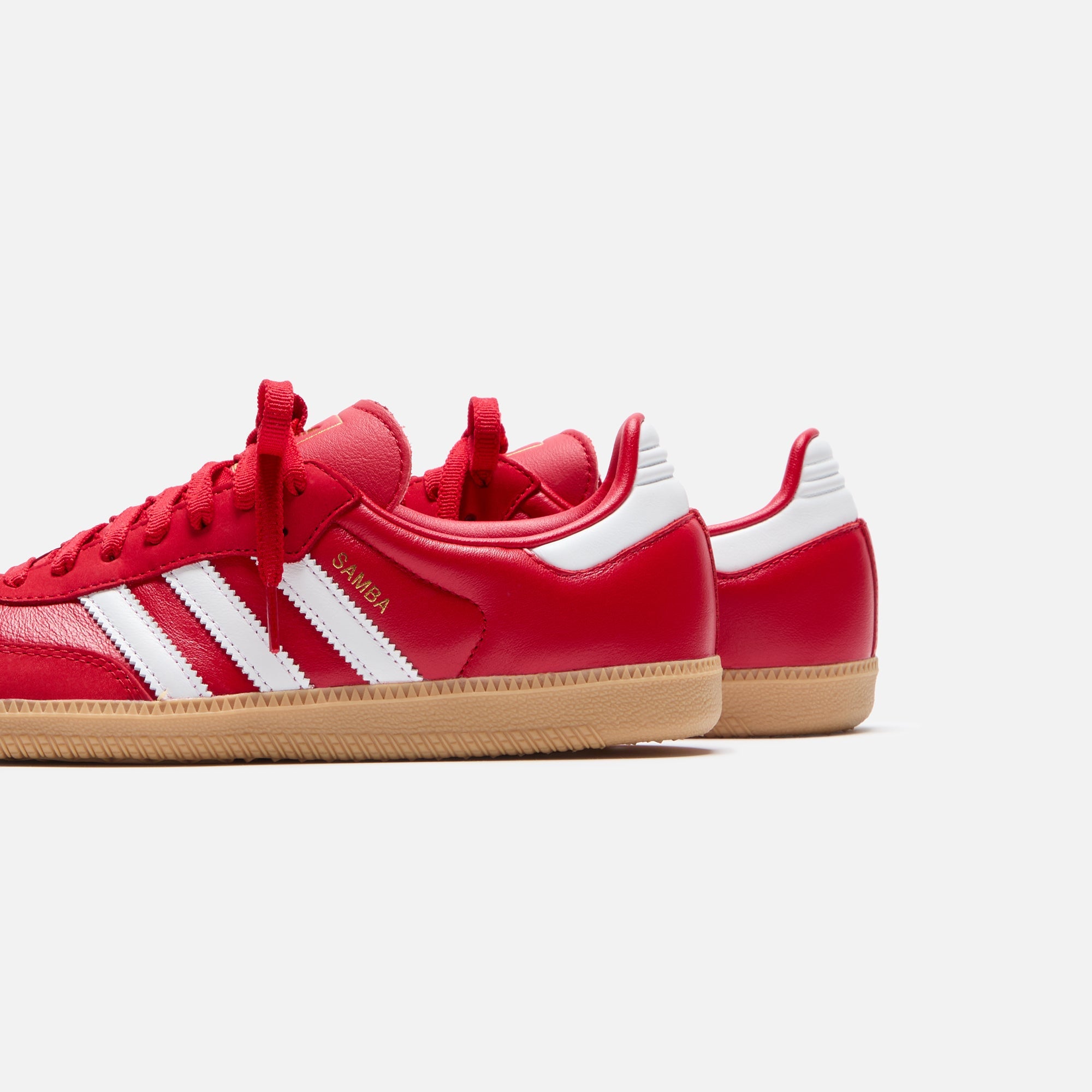 adidas WMNS Samba OG - Better Scarlet / White / Gold