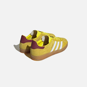 adidas Wmns Gazelle Indoor - Bright Yellow / Ftwr White / Collegia Burgundy