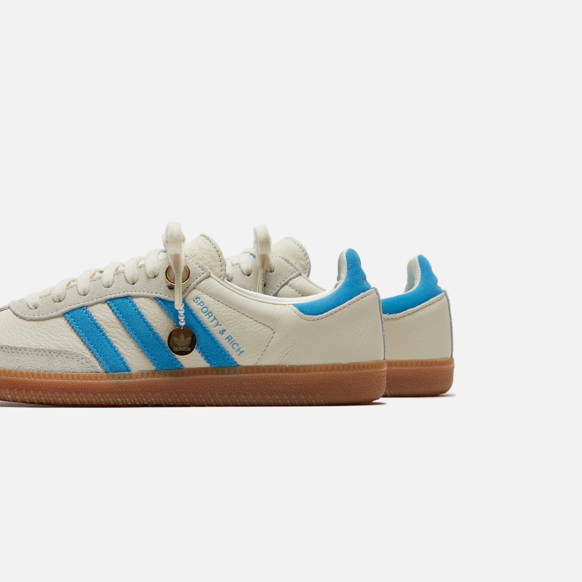 adidas Originals x Sporty & Rich Samba OG - Crystal White / Blush Rush