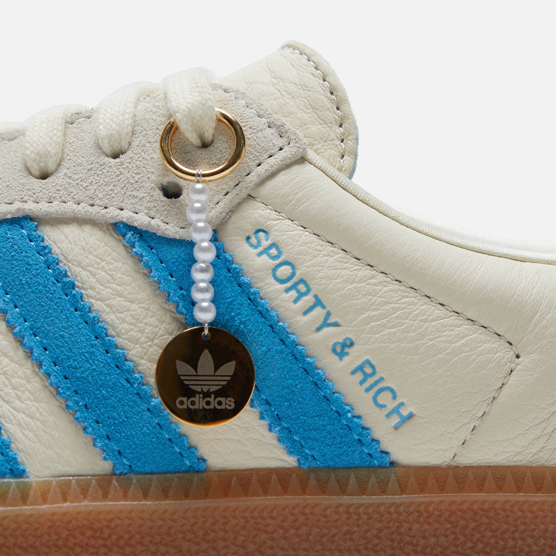 adidas Originals x Sporty & Rich Samba OG - Crystal White / Blush Rush