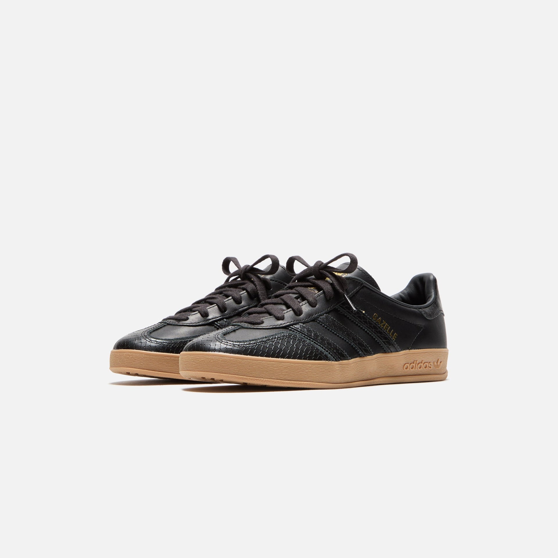 adidas Gazelle Indoor - Core Black / Core Black / Gum4