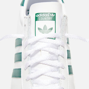adidas Originals Country OG - Cloud White / Collegiate Green / Footwear White